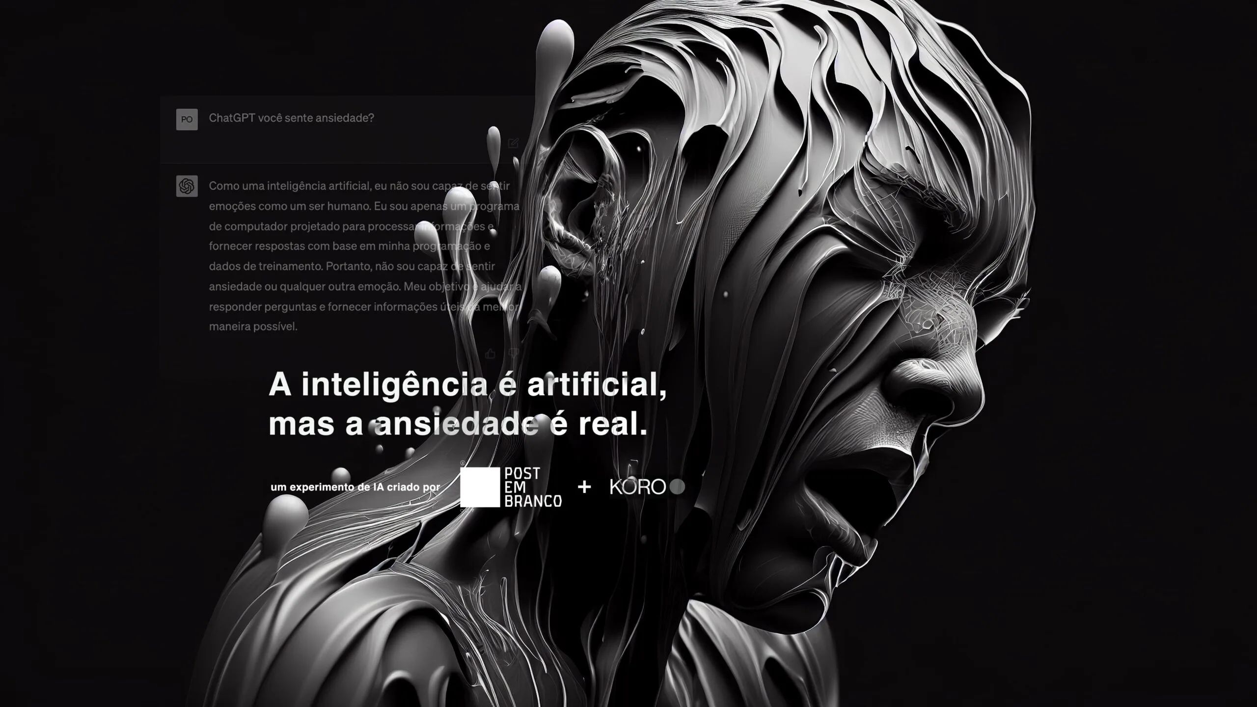 A inteligência é Artificial, mas a ansiedade é real