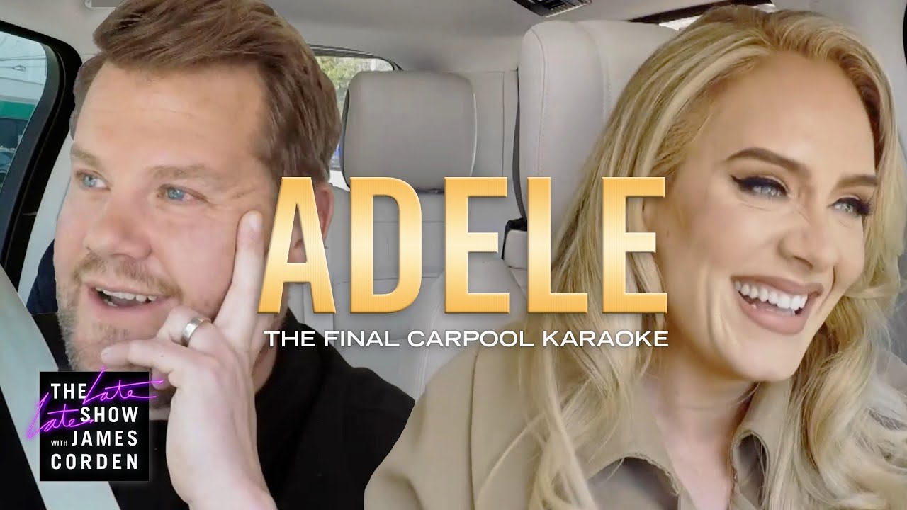 Adele: um último karaokê carpool com James Corden