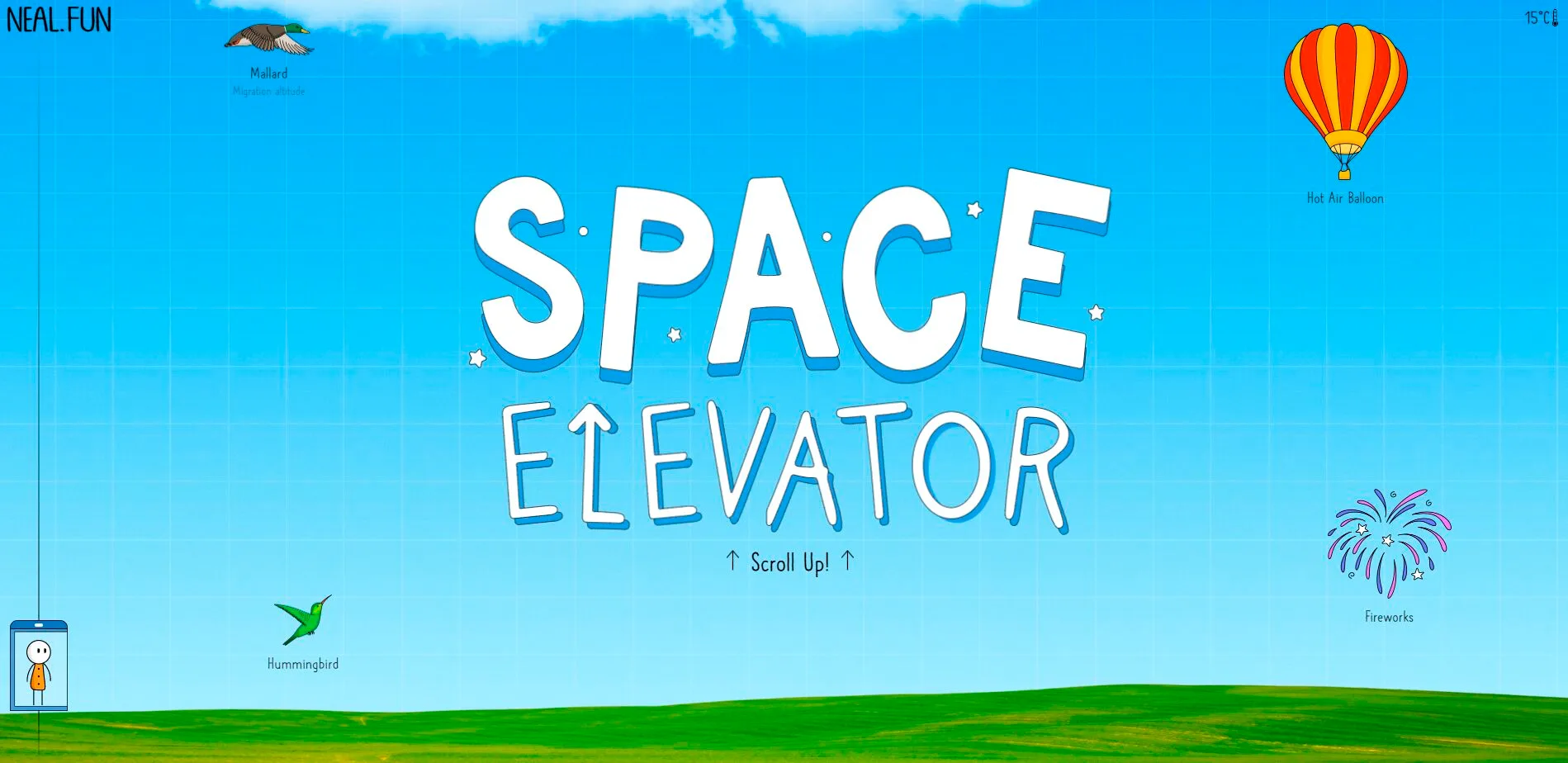 Space Elevator, o site que te leva ao Espaço