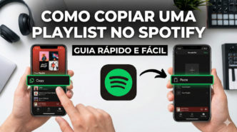 Tutorial copiar playlist no Spotify.