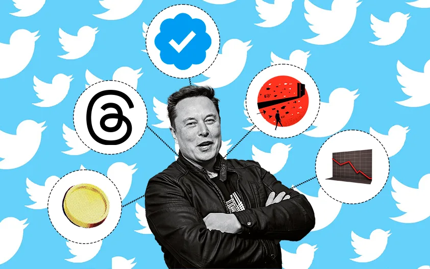 Um retrato da gestão de Musk à frente do Twitter