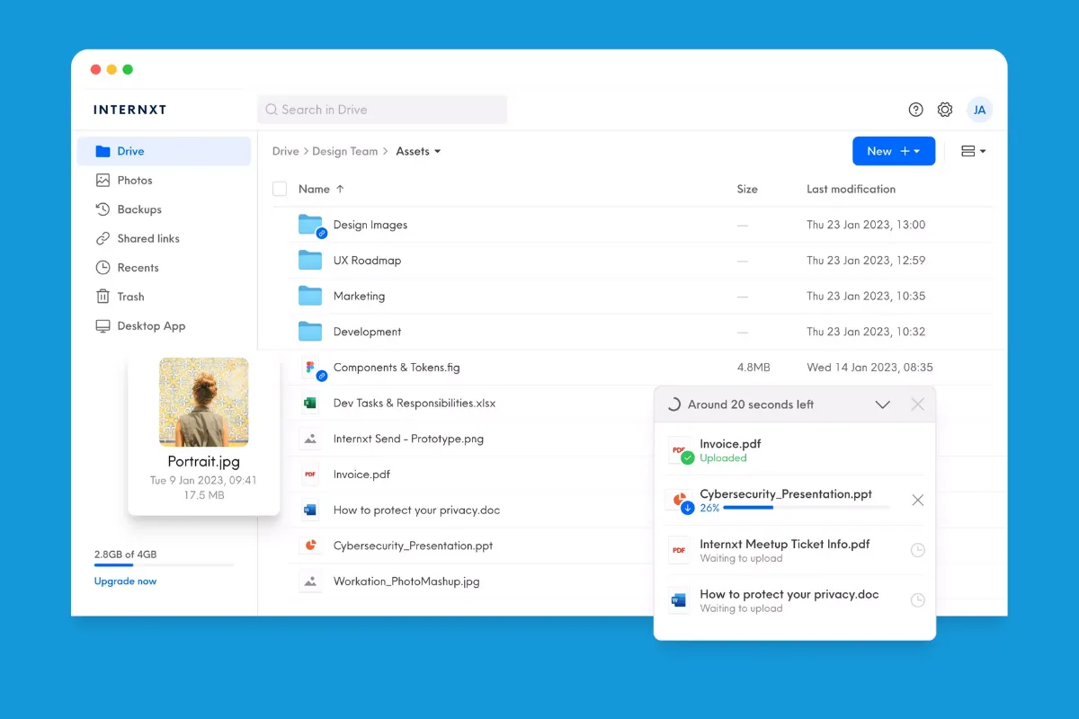 internxt,Internxt Drive: opção de armazenamento em nuvem com mais privacidade e segurança do que o Google Drive,internxt drive