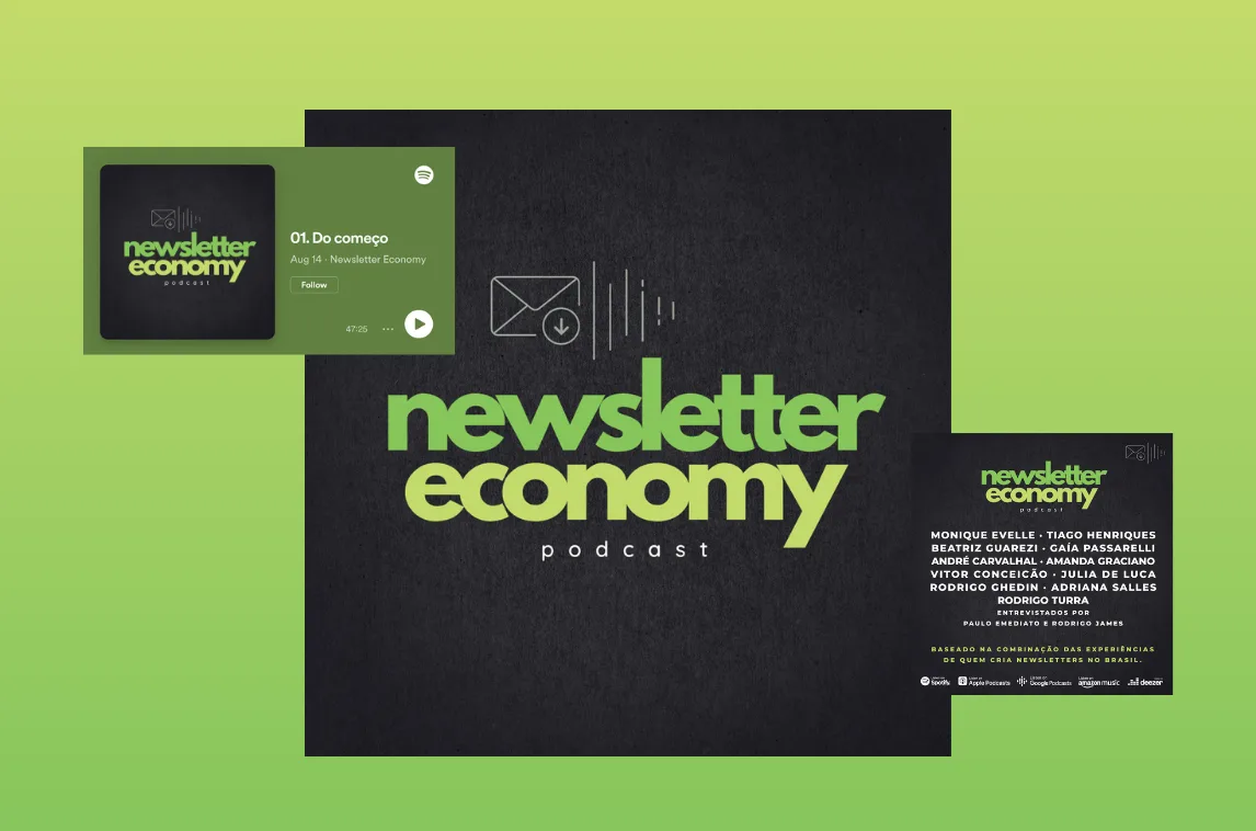 Newsletter Economy: podcast mapeia e discute o mercado de Newsletters no Brasil