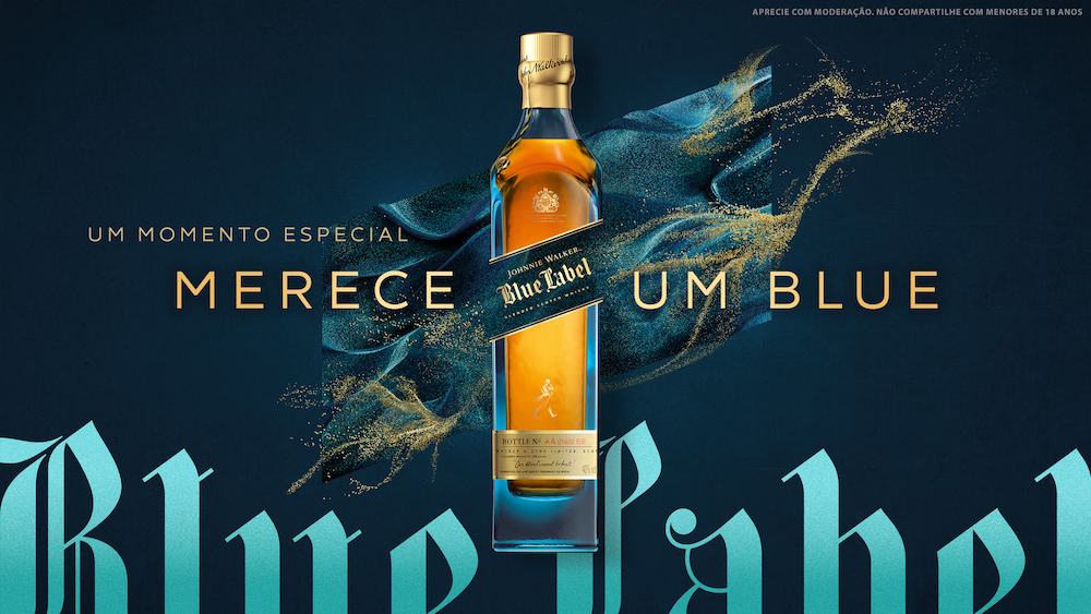 Johnnie Walker lança a campanha &quot;Merece um Blue&quot;, com Seu Jorge