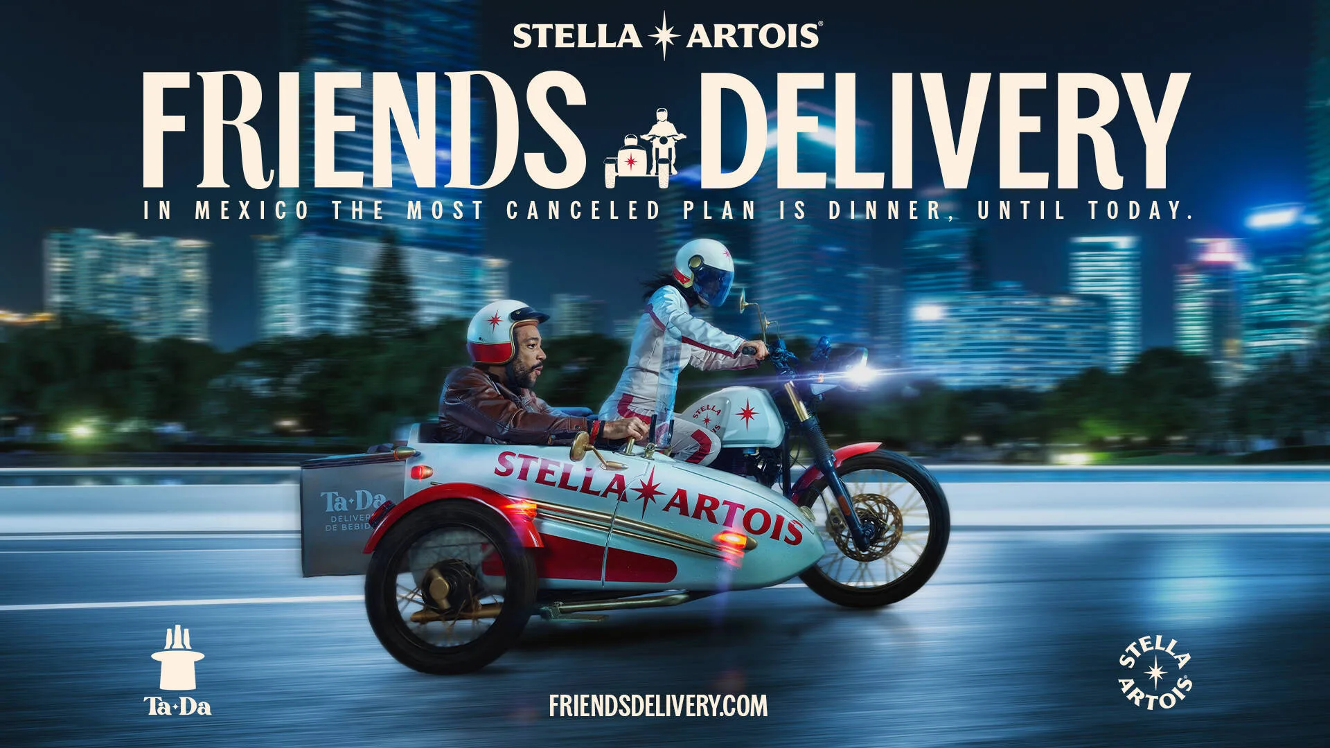 Stella Artois e o seu delivery de amigos no México