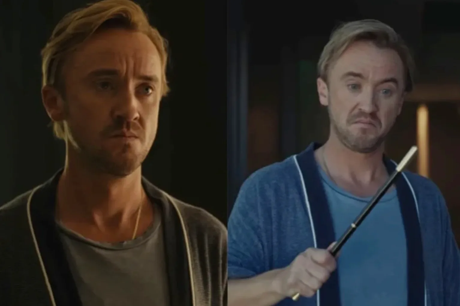 Uber Eats faz Tom Felton reviver Draco Malfoy