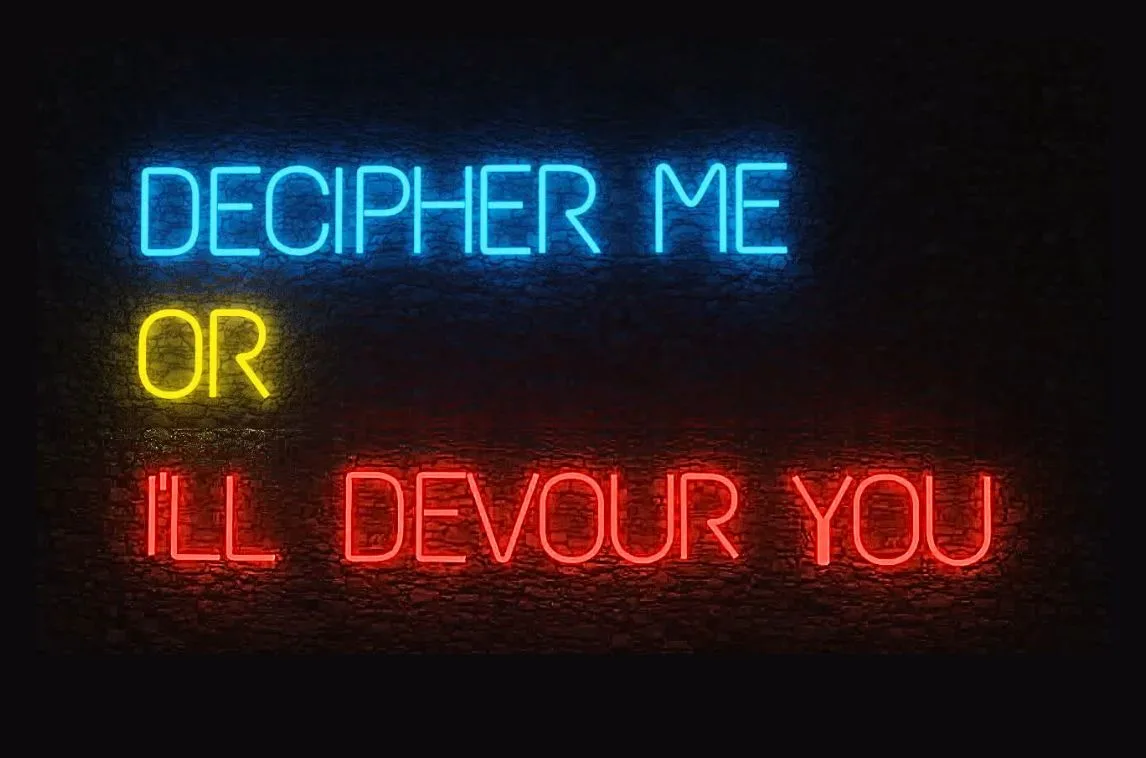 Decifra-me ou te devoro! Palavras do “consumidor-Esfinge”