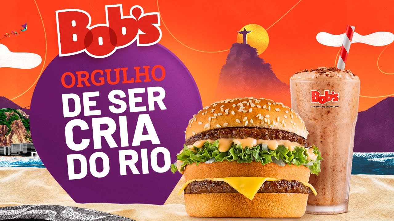 Nova Campanha do Bob's Exalta o "Orgulho de ser cria do Rio"