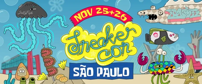 SneakerCon BR acontece neste final de semana reunindo marcas ícones do universo streetwear