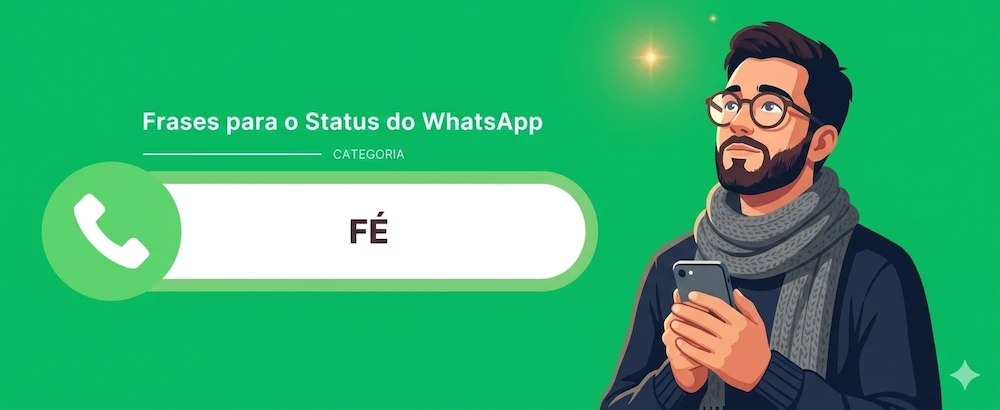 frases WhatsApp sobre fé.