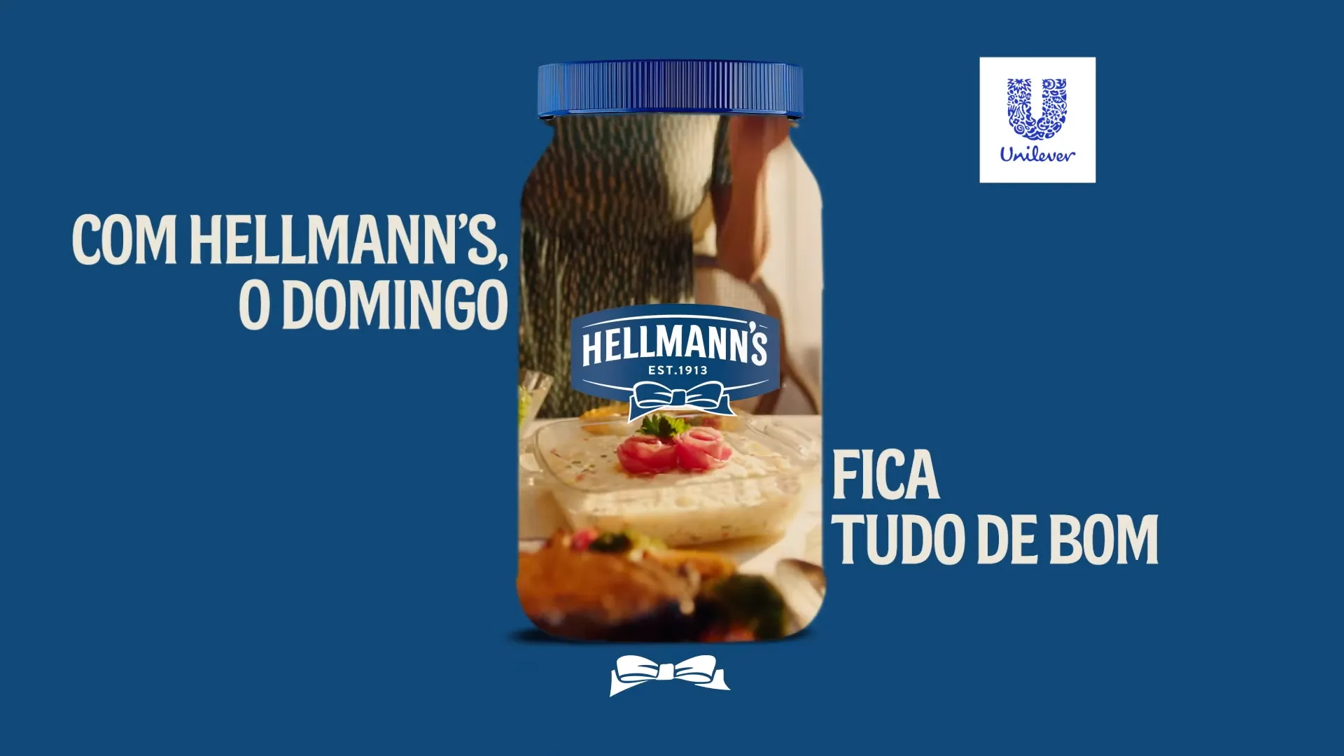 Anúncio Hellmann's destacando domingos deliciosos