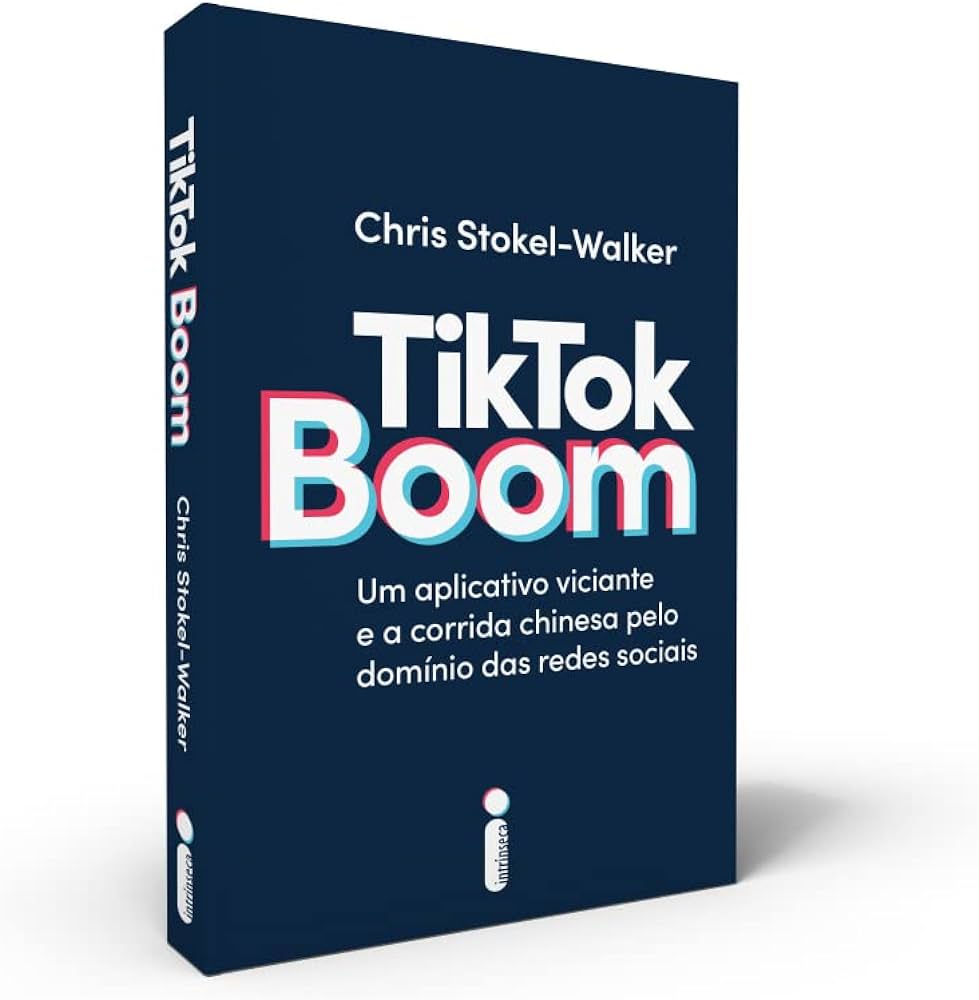 Capa do livro 'TikTok Boom' em português