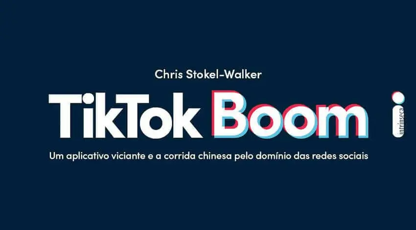 Texto do livro 'TikTok Boom' de Chris Stokel-Walker.