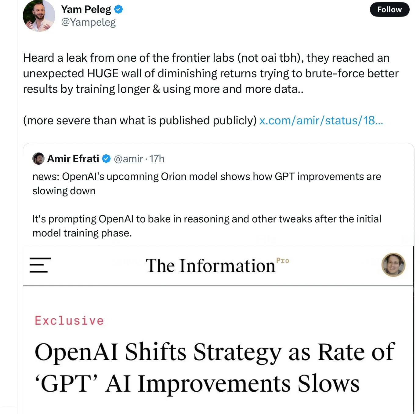 OpenAI ajusta estratégia devido a melhorias lentas do GPT.