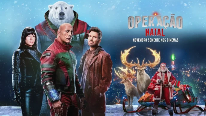 Cartaz do filme 'Operação Natal', estreia em novembro.