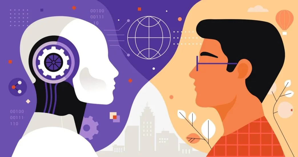 Inteligência artificial e humano frente a frente