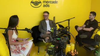 Entrevista em estúdio de gravação Mercado Ads