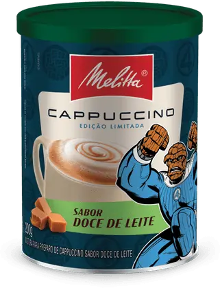 Cappuccino Melitta sabor doce de leite edição limitada.