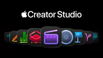 Ícones de aplicativos do Apple Creator Studio.
