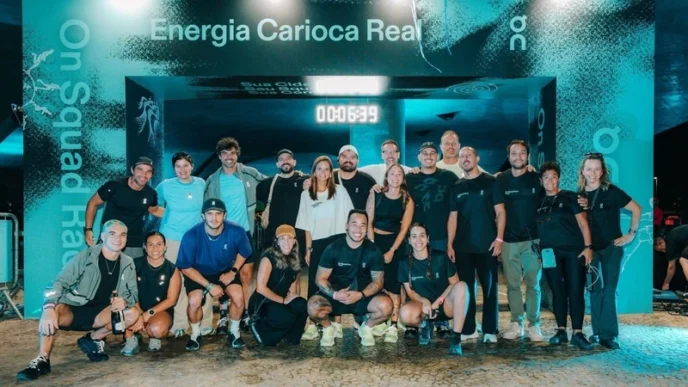 Equipe posa em evento Energia Carioca Real