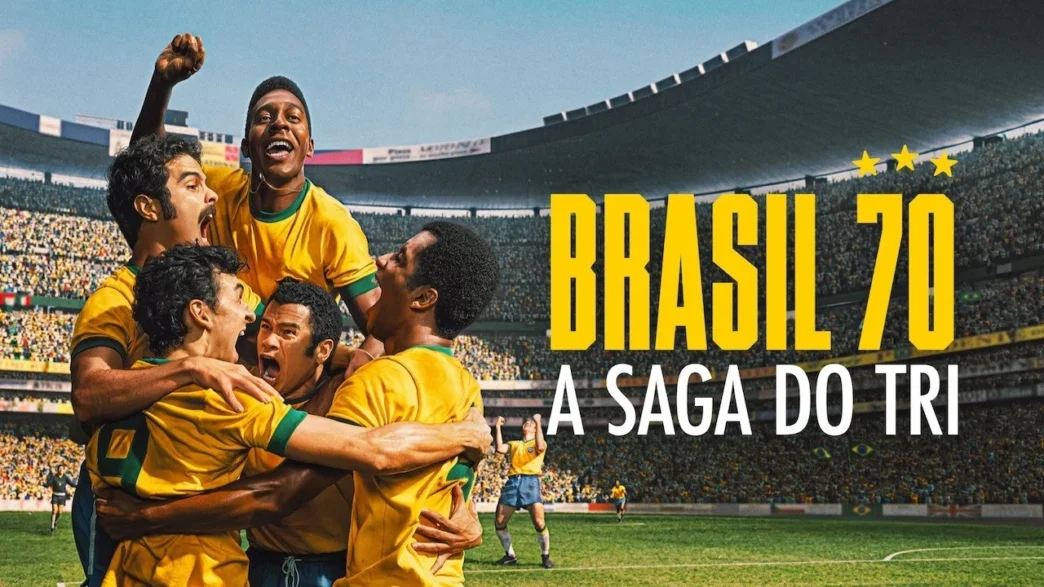 Jogadores do Brasil comemoram título na Copa de 1970