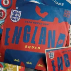 Produtos da seleção inglesa Copa 2026