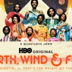 Pôster do Earth, Wind & Fire na HBO