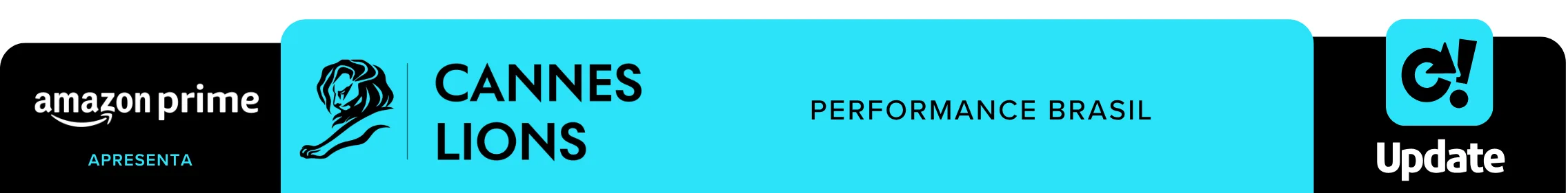 Banner Amazon Prime Cannes Lions Performance Brasil