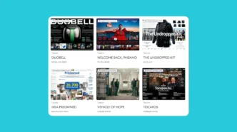 Grade de projetos finalistas do Cannes Lions
