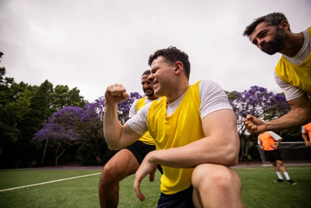 Equipe comemora momento positivo no treino