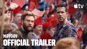 Ryan Reynolds e Kenneth Branagh em cena do filme Mayday